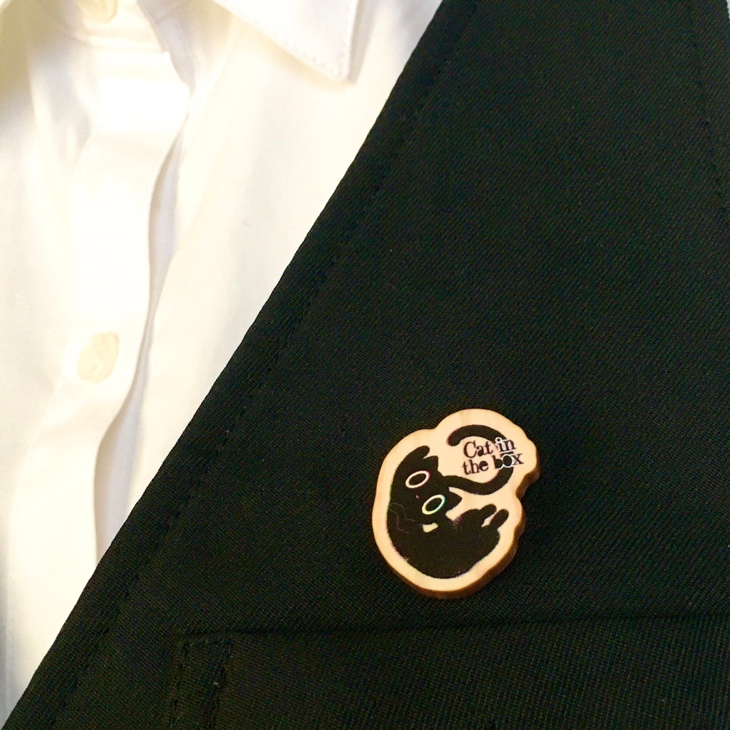 【数量限定/ピンズ付セット】Cat in the box(キャットインザボックス)