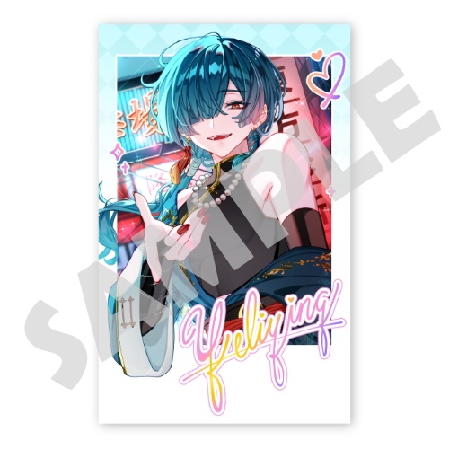 【期間限定】夜麗影チェキ風カード