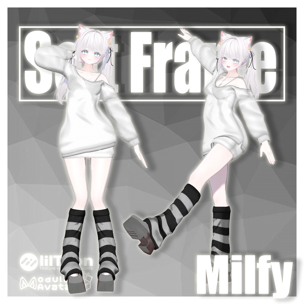 【12人】 ☆Soft Frame☆ 【VRChat想定】