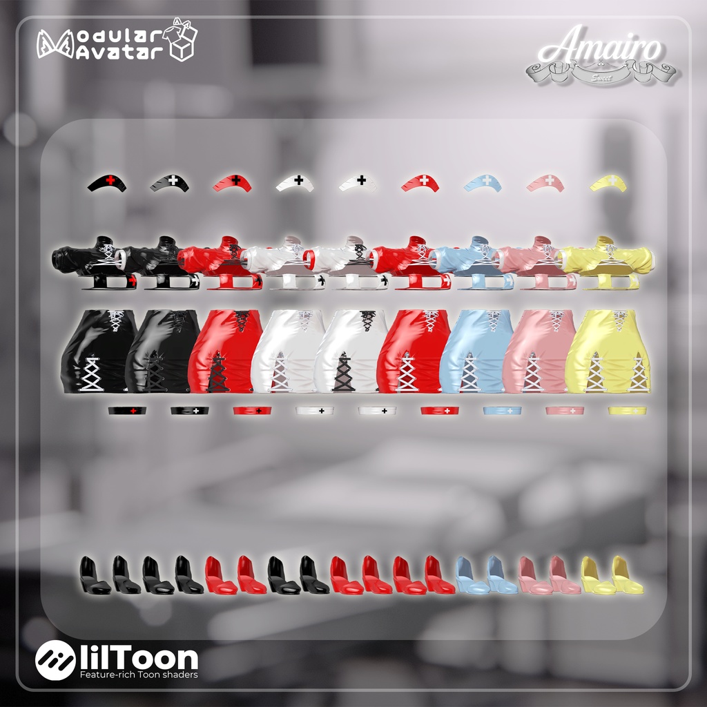 【11人】Nightcare Set 【VRChat想定】