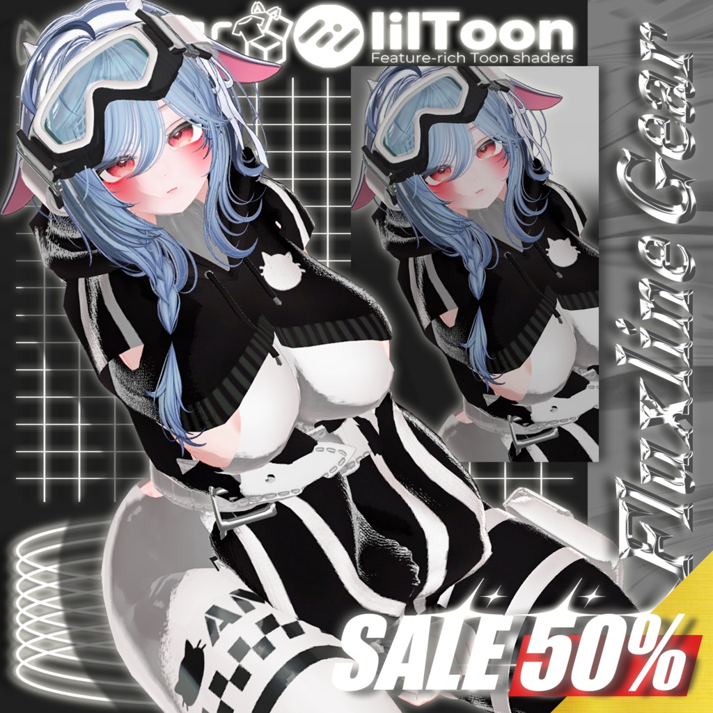 ✨GOLDEN WEEK✨ 50%!! ~5/8 【20人】  ✨Fluxline Gear✨ 【VRChat想定】