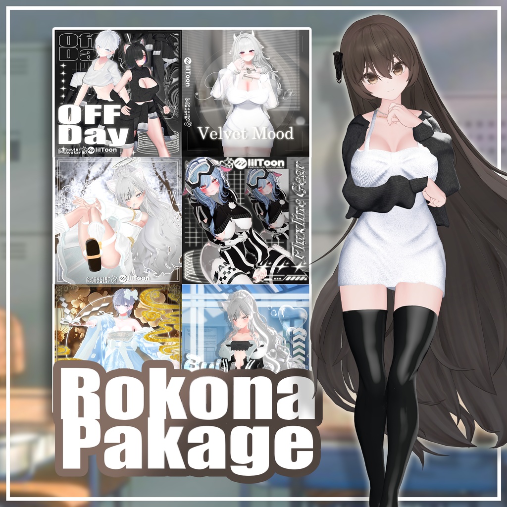   🎁open sale!!🎁Rokona Package 【VRChat想定】