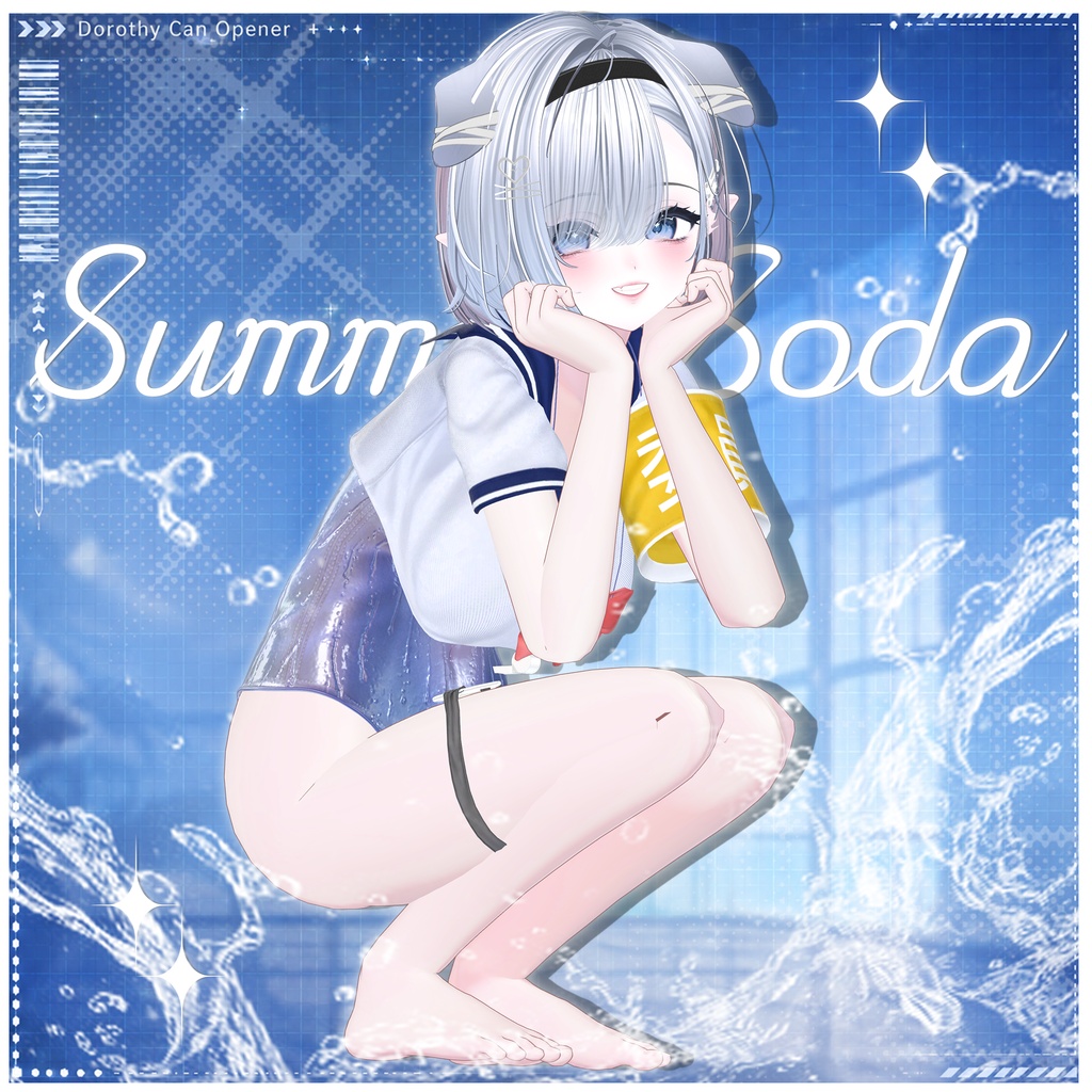 Summer SALE 50% 【18対応】 🎁open sale!!🎁💙Summer Soda💙 【VRChat想定】