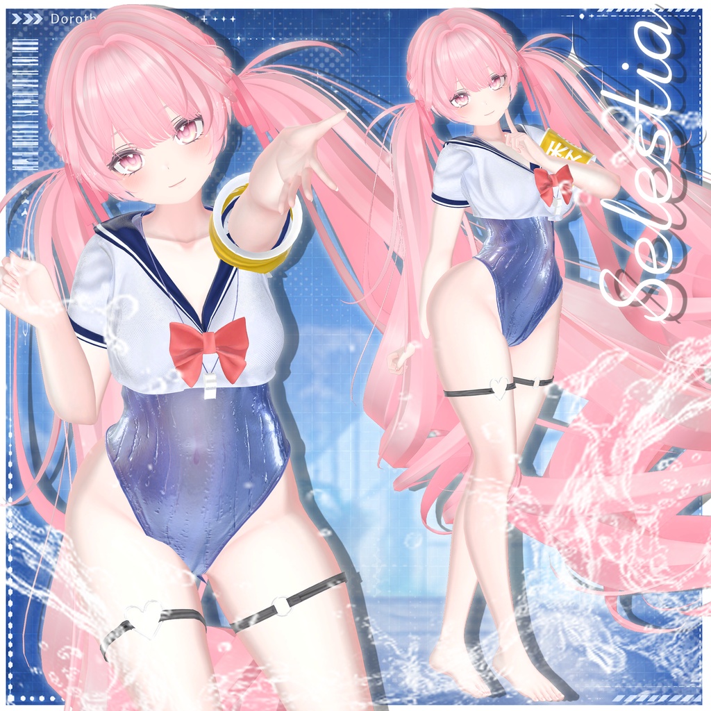 Summer SALE 50% 【18対応】 🎁open sale!!🎁💙Summer Soda💙 【VRChat想定】