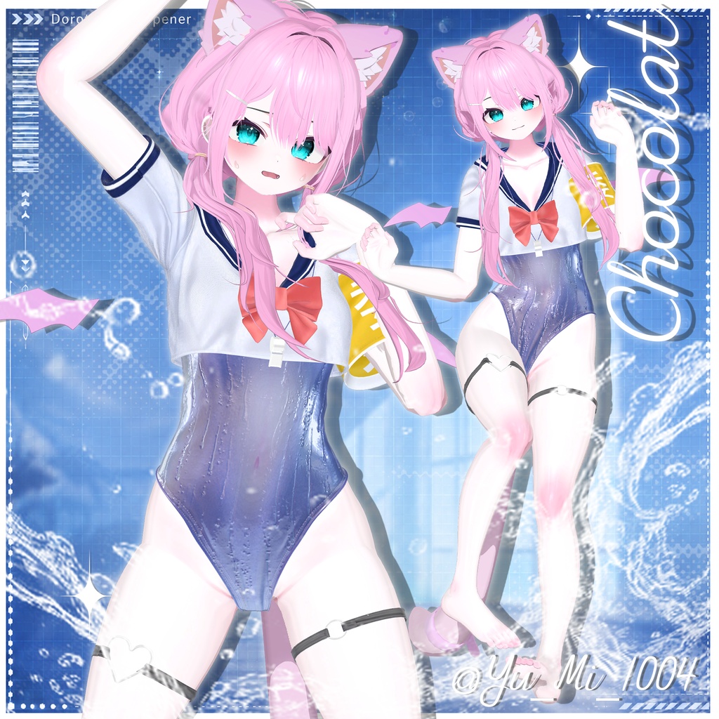 Summer SALE 50% 【18対応】 🎁open sale!!🎁💙Summer Soda💙 【VRChat想定】
