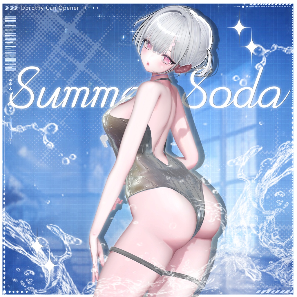 Summer SALE 50% 【18対応】 🎁open sale!!🎁💙Summer Soda💙 【VRChat想定】
