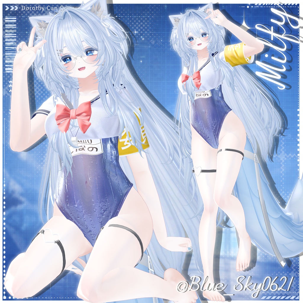 Summer SALE 50% 【18対応】 🎁open sale!!🎁💙Summer Soda💙 【VRChat想定】