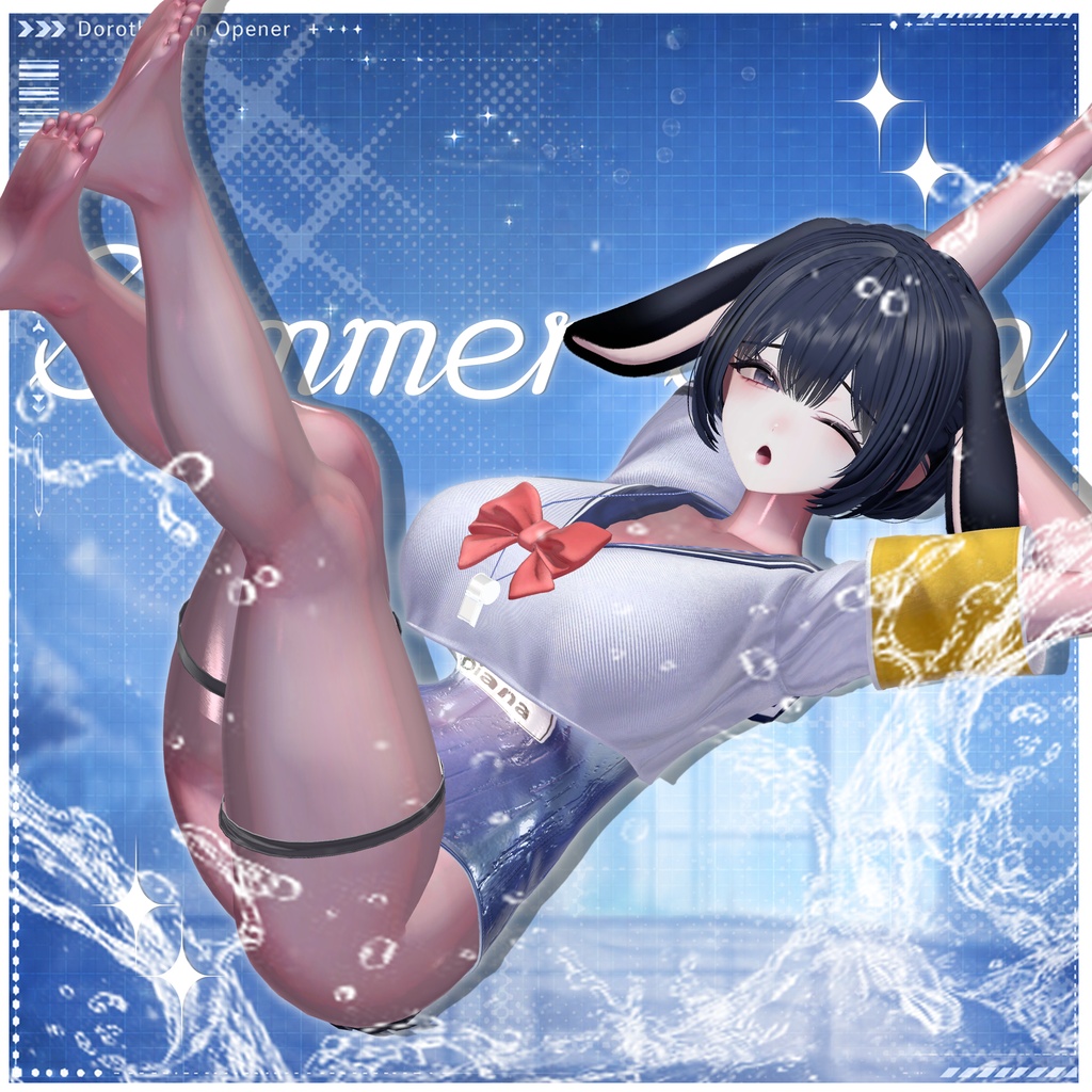 Summer SALE 50% 【18対応】 🎁open sale!!🎁💙Summer Soda💙 【VRChat想定】
