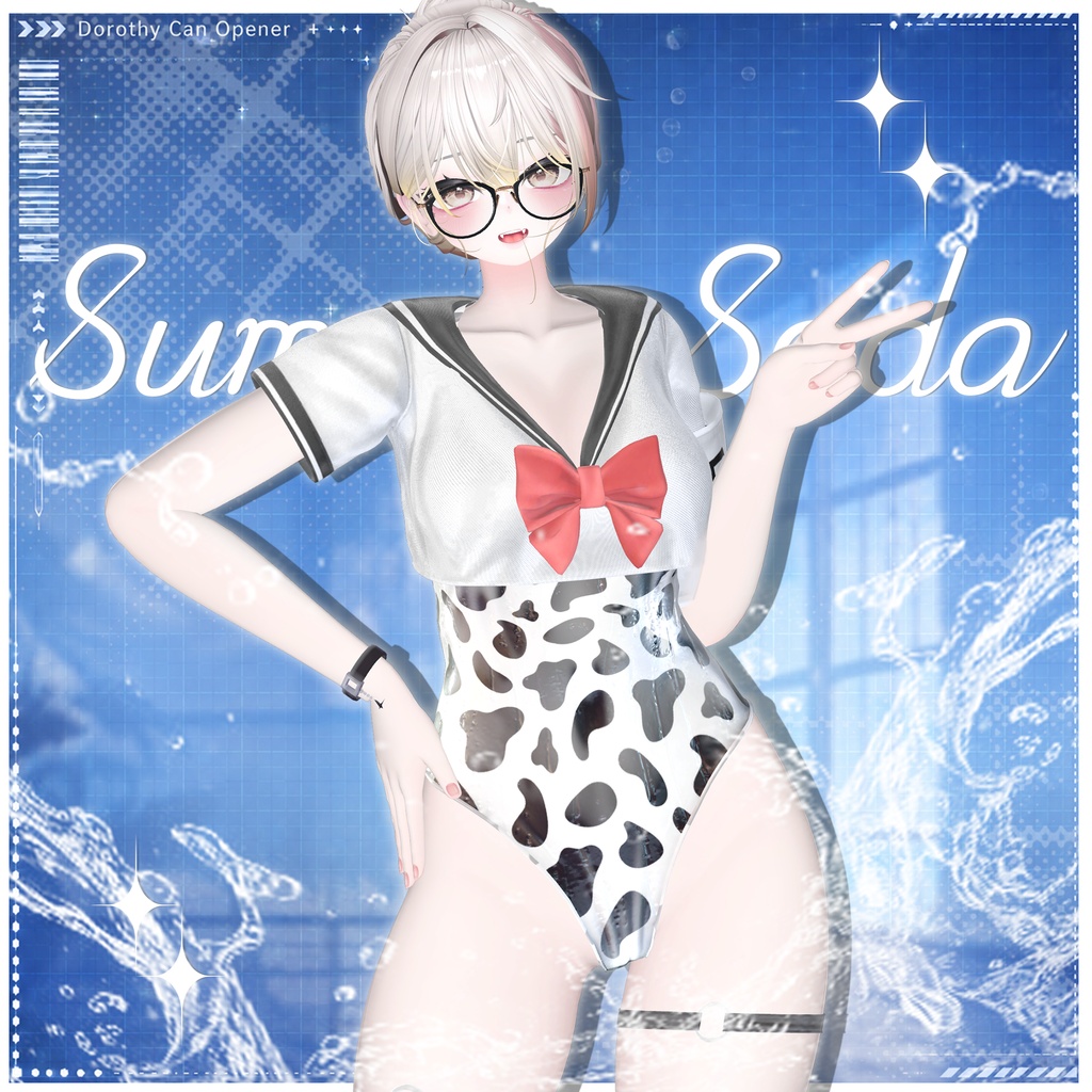 Summer SALE 50% 【18対応】 🎁open sale!!🎁💙Summer Soda💙 【VRChat想定】