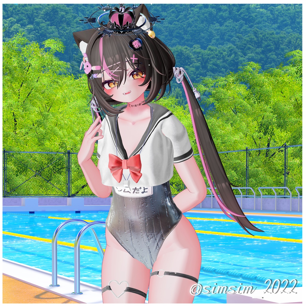 Summer SALE 50% 【18対応】 🎁open sale!!🎁💙Summer Soda💙 【VRChat想定】
