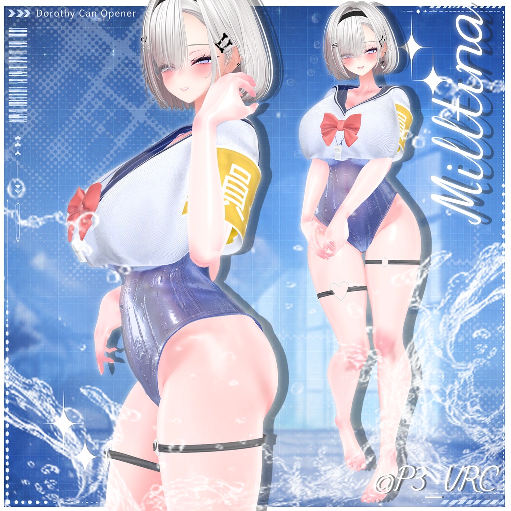 Summer SALE 50% 【18対応】 🎁open sale!!🎁💙Summer Soda💙 【VRChat想定】