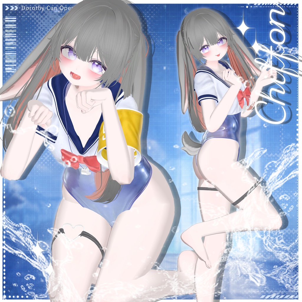 Summer SALE 50% 【18対応】 🎁open sale!!🎁💙Summer Soda💙 【VRChat想定】
