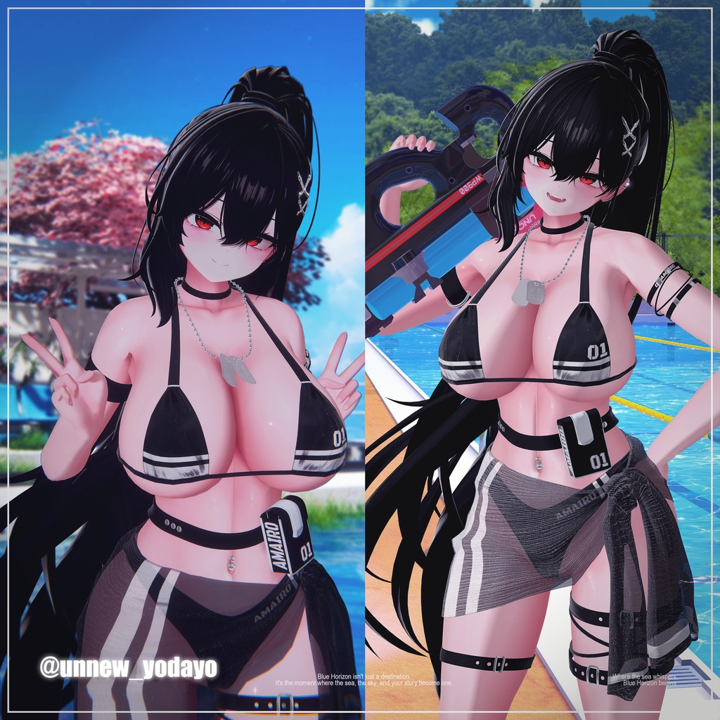 【18対応】🎁open sale!!🎁🏖️ Blue Horizon 🏖️【VRChat想定】