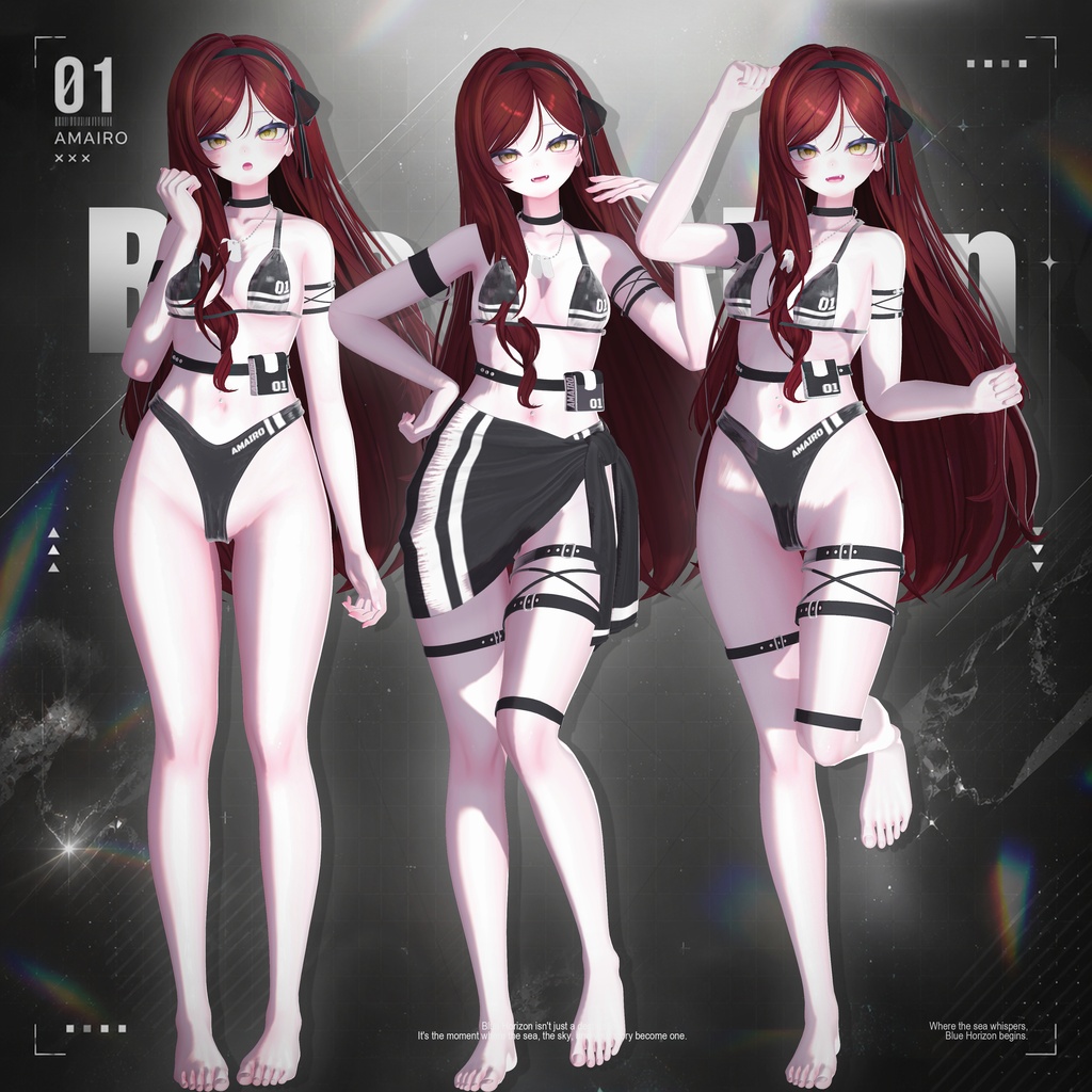 【18対応】🎁open sale!!🎁🏖️ Blue Horizon 🏖️【VRChat想定】