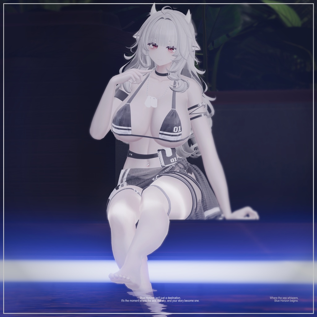 【18対応】🎁open sale!!🎁🏖️ Blue Horizon 🏖️【VRChat想定】