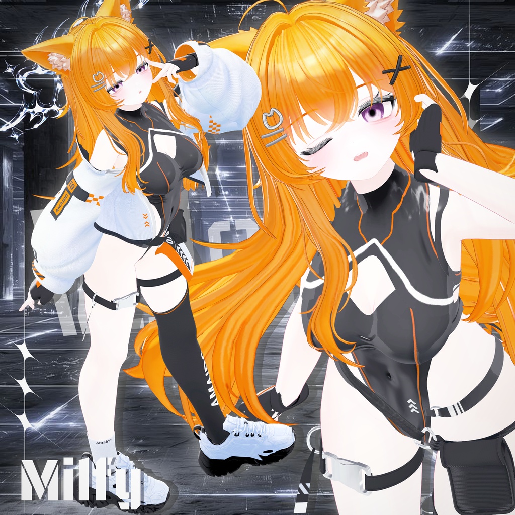 【17対応】🖤Velocity🧡🎁open sale!!🎁【VRChat想定】