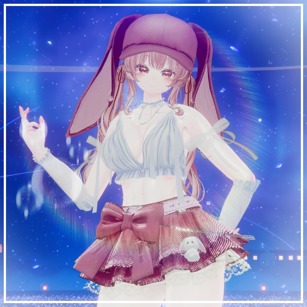 【17対応】🎁open sale!!🎁 🌙Lunelle🐇【VRChat想定】