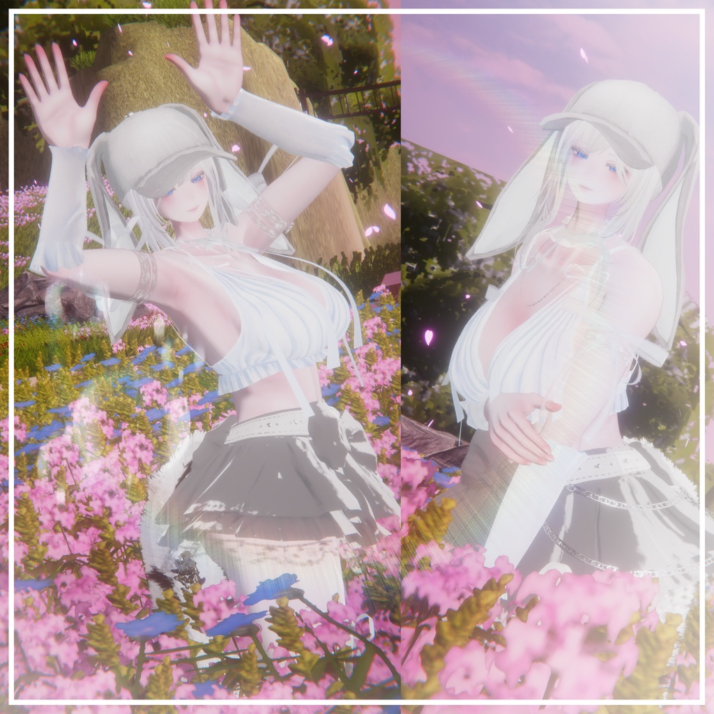 【17対応】🎁open sale!!🎁 🌙Lunelle🐇【VRChat想定】