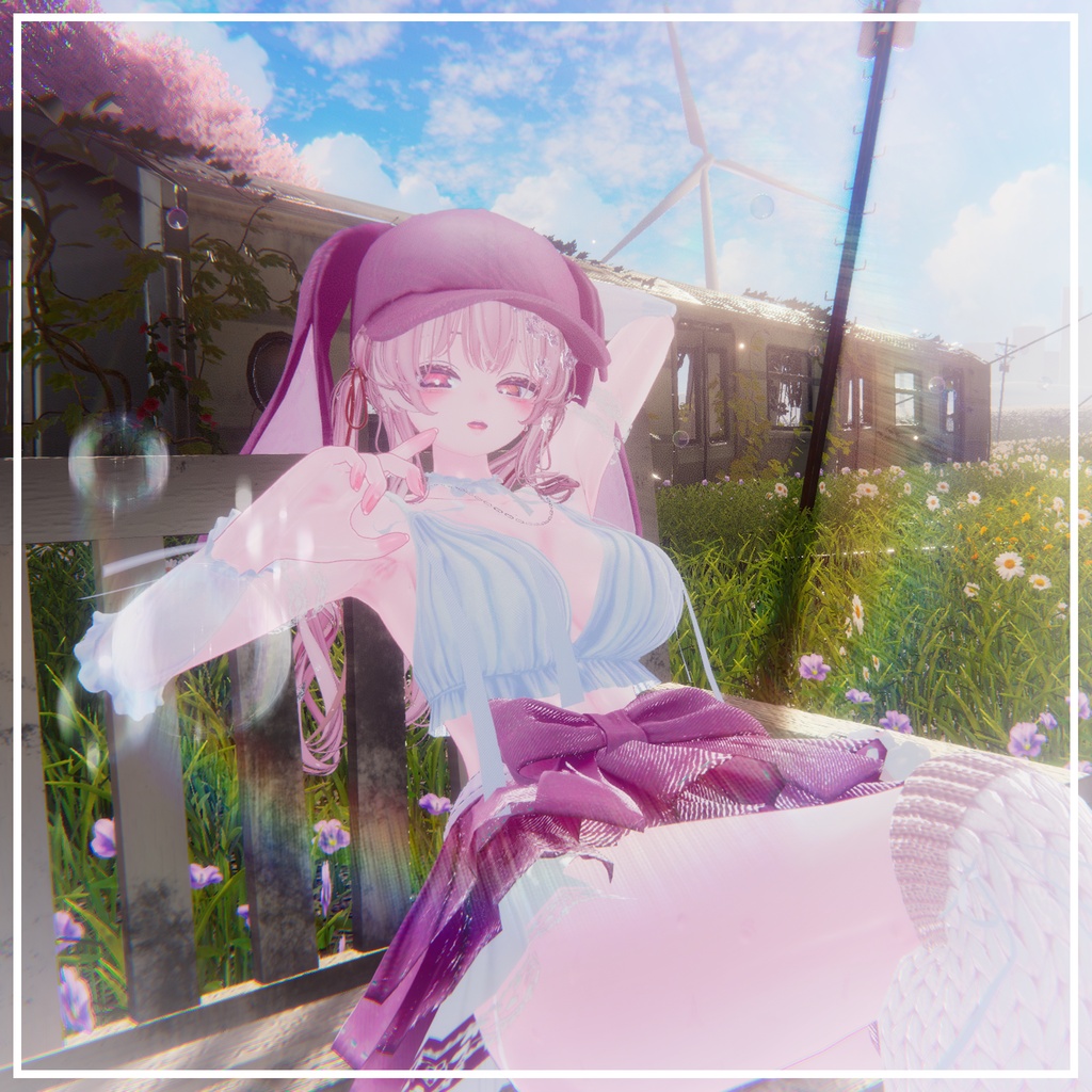 【17対応】🎁open sale!!🎁 🌙Lunelle🐇【VRChat想定】