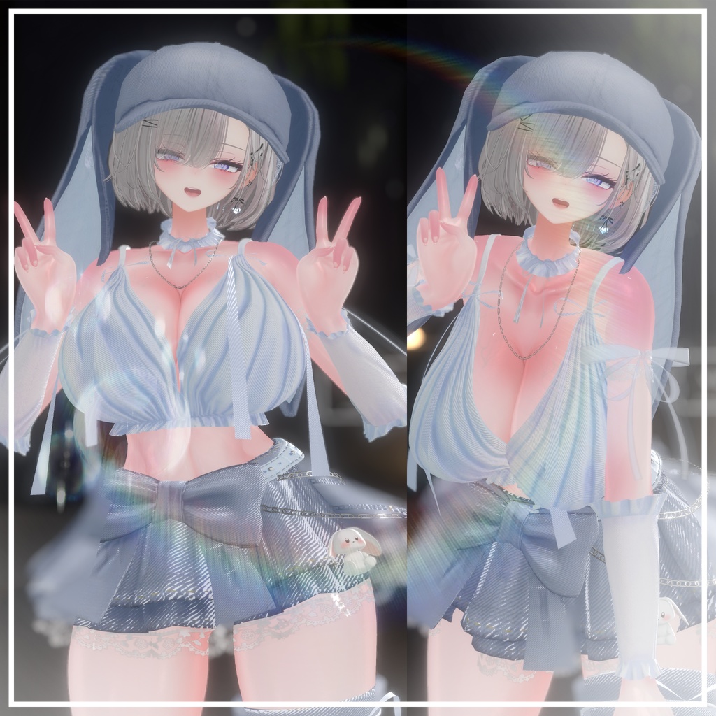 【17対応】🎁open sale!!🎁 🌙Lunelle🐇【VRChat想定】
