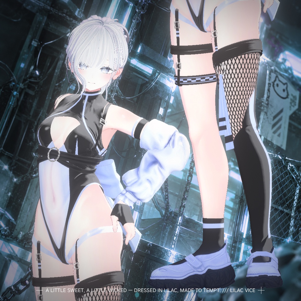 【18対応】🎁open sale!!🎁💜 Lilac Vice 💜【VRChat想定】