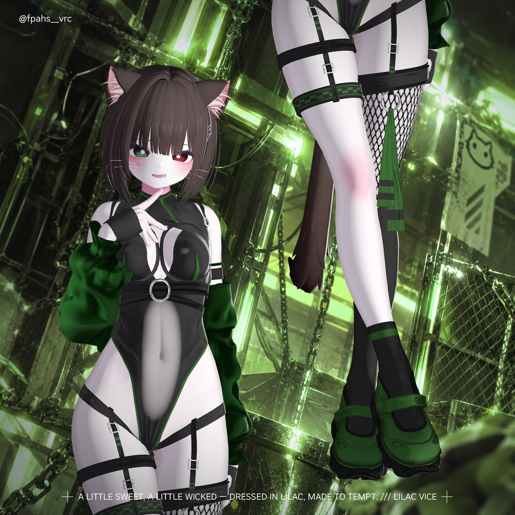 【18対応】🎁open sale!!🎁💜 Lilac Vice 💜【VRChat想定】