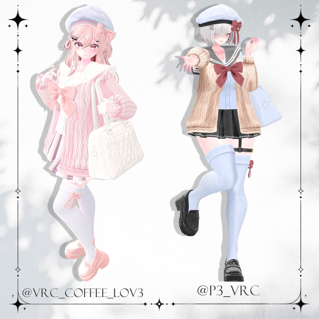 【16対応】🌸✨ OPEN SALE!! ✨🌸🎀 Mellow Sailor 🎀【VRChat想定】