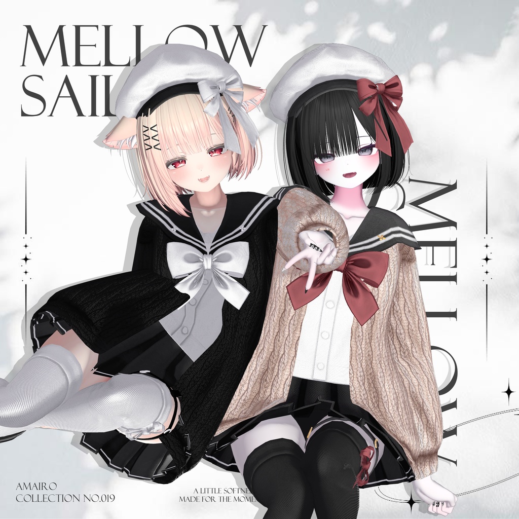 【16対応】🌸✨ OPEN SALE!! ✨🌸🎀 Mellow Sailor 🎀【VRChat想定】