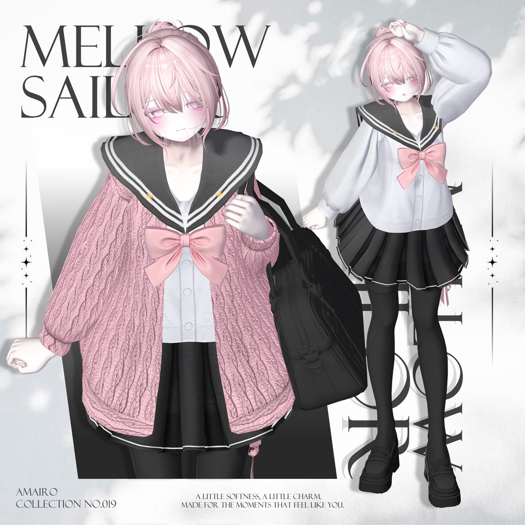 【16対応】🌸✨ OPEN SALE!! ✨🌸🎀 Mellow Sailor 🎀【VRChat想定】