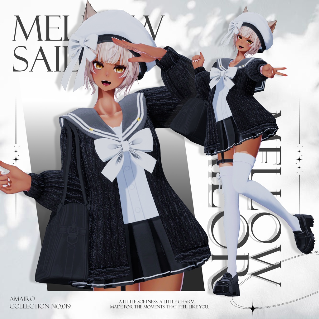 【16対応】🌸✨ OPEN SALE!! ✨🌸🎀 Mellow Sailor 🎀【VRChat想定】