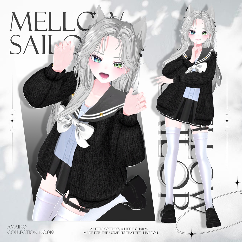 【16対応】🌸✨ OPEN SALE!! ✨🌸🎀 Mellow Sailor 🎀【VRChat想定】