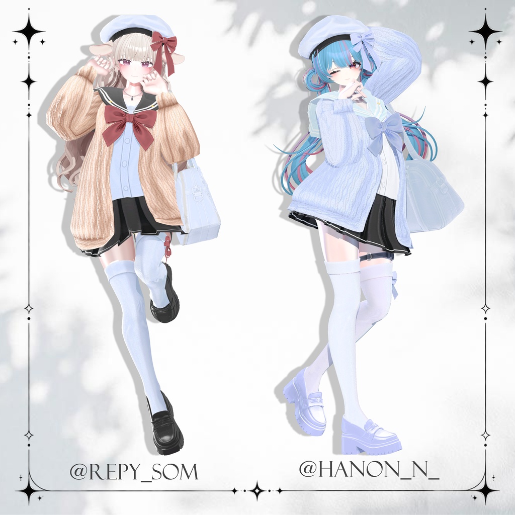 【16対応】🌸✨ OPEN SALE!! ✨🌸🎀 Mellow Sailor 🎀【VRChat想定】