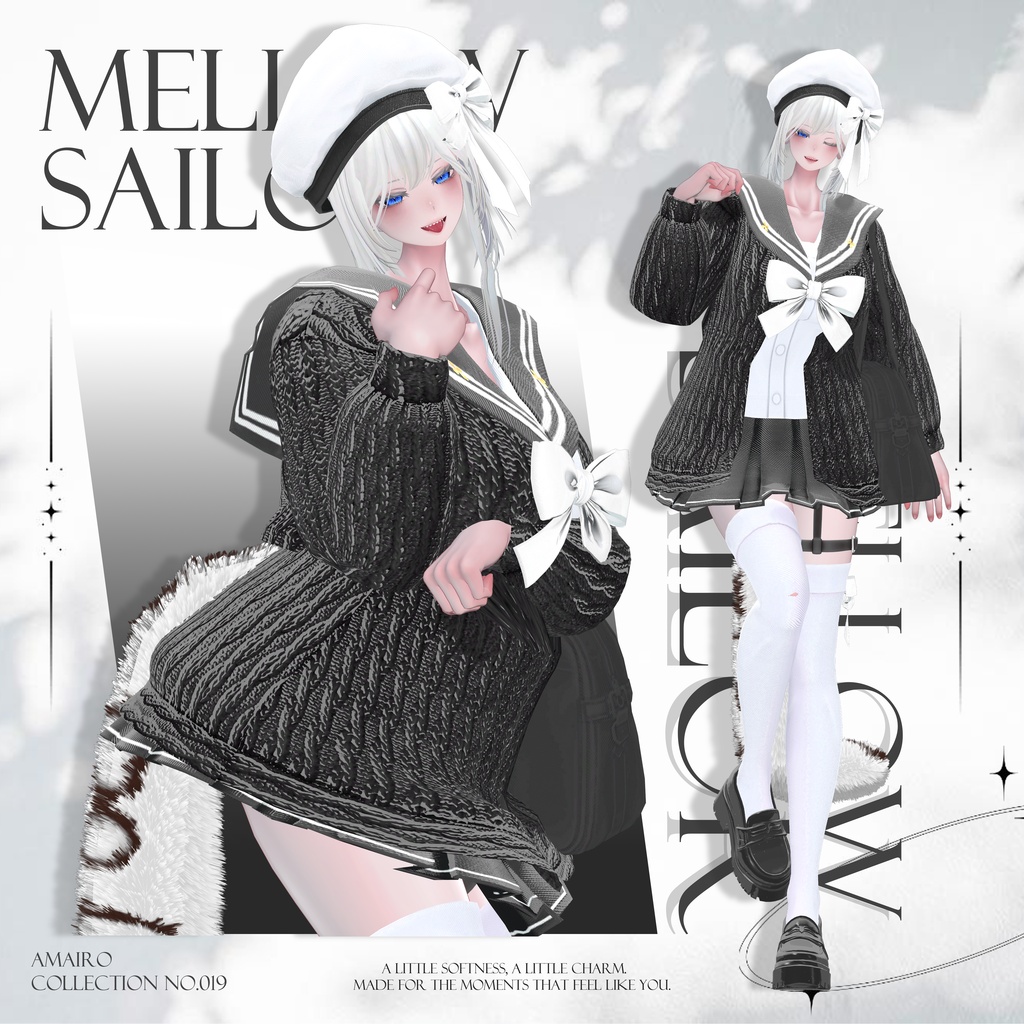 【16対応】🌸✨ OPEN SALE!! ✨🌸🎀 Mellow Sailor 🎀【VRChat想定】