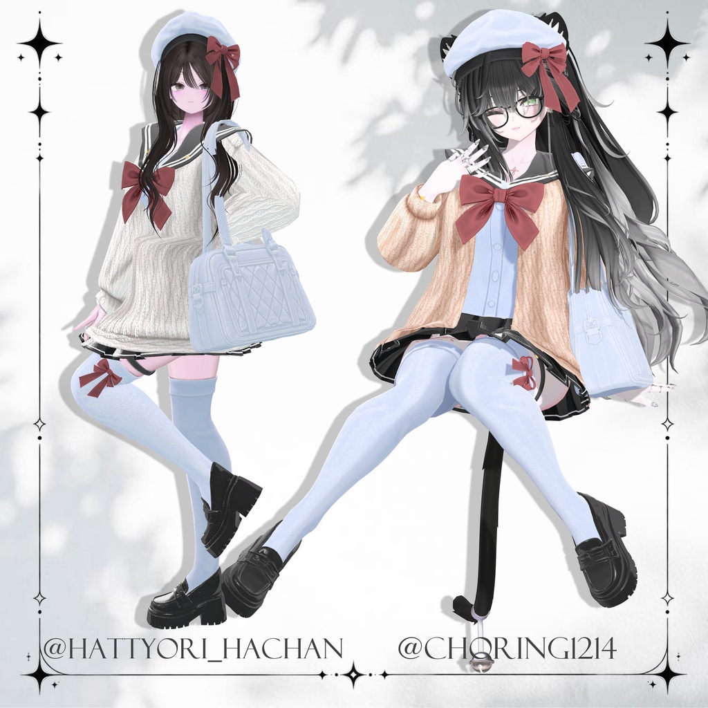 【16対応】🌸✨ OPEN SALE!! ✨🌸🎀 Mellow Sailor 🎀【VRChat想定】