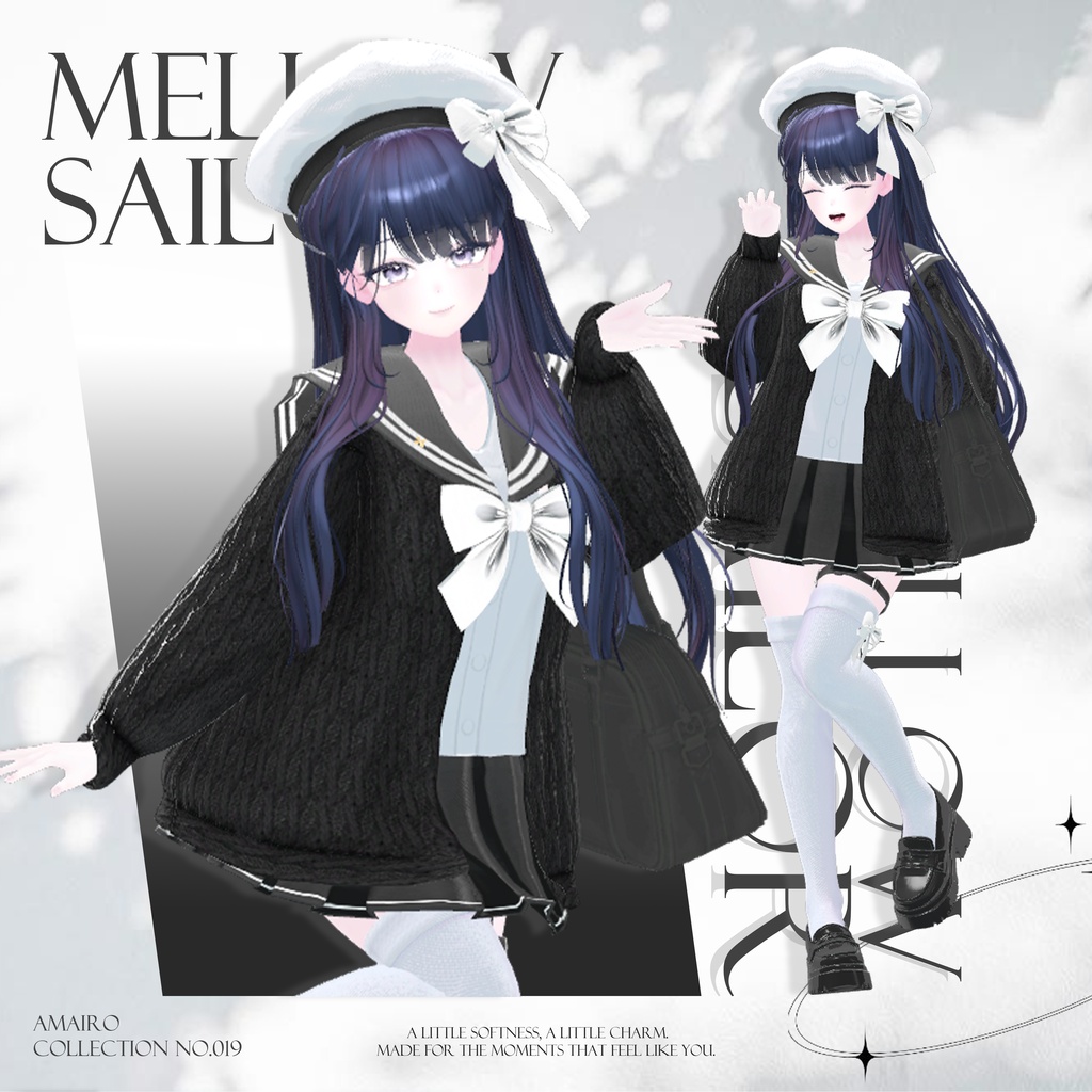 【16対応】🌸✨ OPEN SALE!! ✨🌸🎀 Mellow Sailor 🎀【VRChat想定】