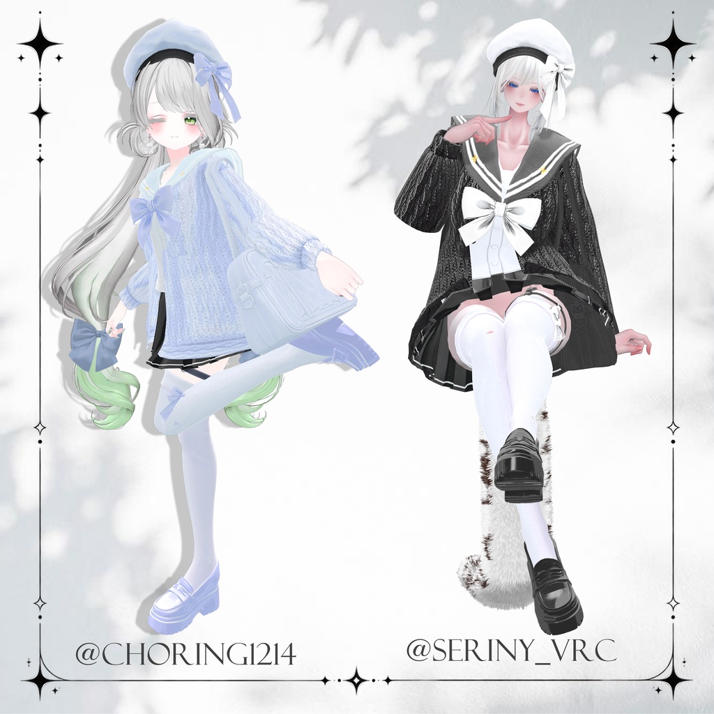 【16対応】🌸✨ OPEN SALE!! ✨🌸🎀 Mellow Sailor 🎀【VRChat想定】