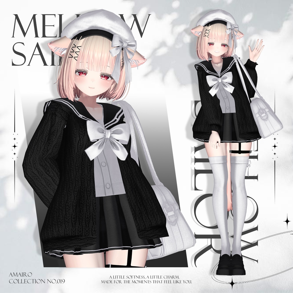 【16対応】🌸✨ OPEN SALE!! ✨🌸🎀 Mellow Sailor 🎀【VRChat想定】