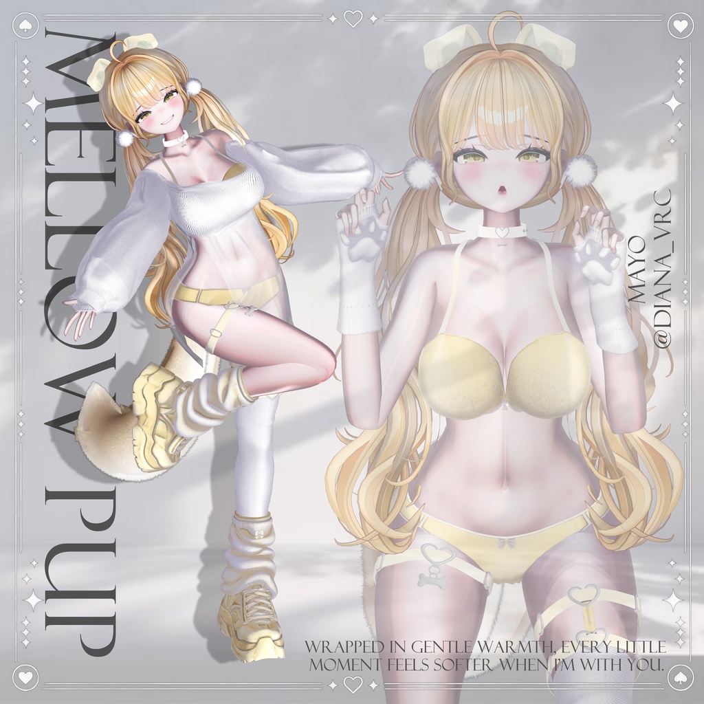【15対応】✨ OPEN SALE!! ✨🐾 Mellow Pup🐾【VRChat想定】