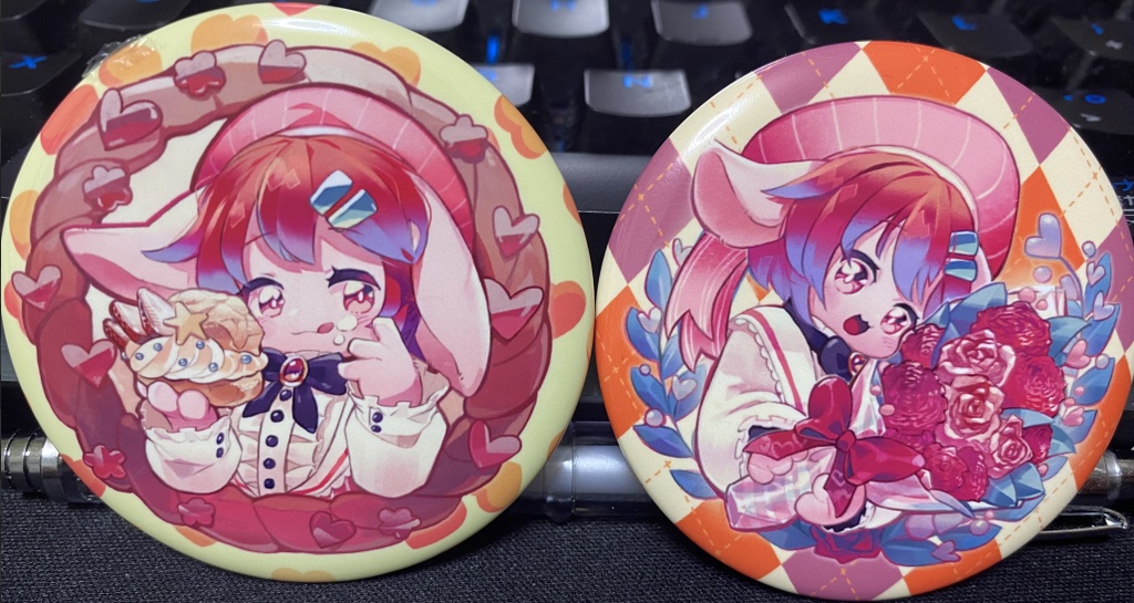 氷室ルキ缶バッジVol.2