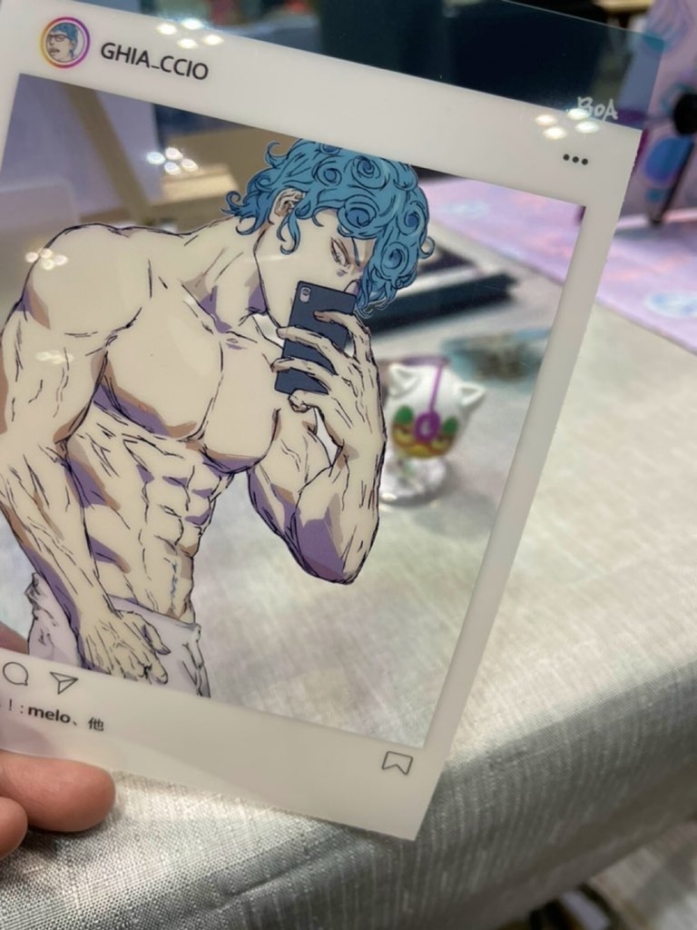 ギアッチョ ｲﾝｽﾀ風クリアカード