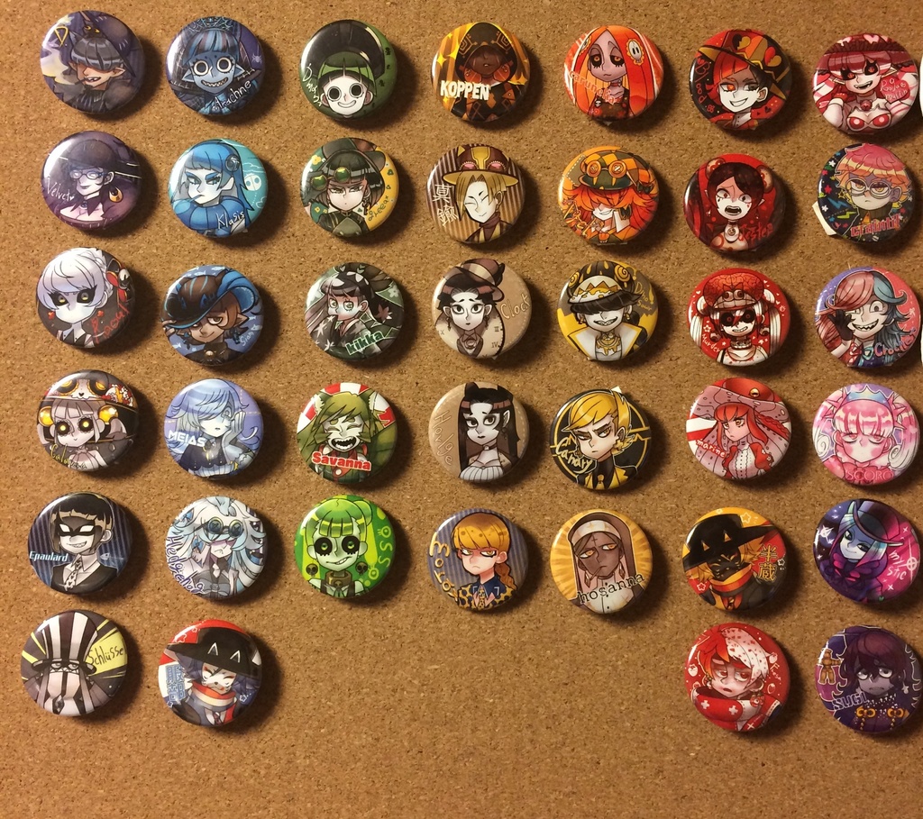 ランダム缶バッジ