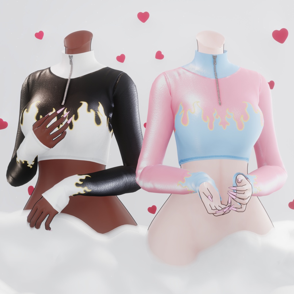 Ember Jacket - VRChat Asset