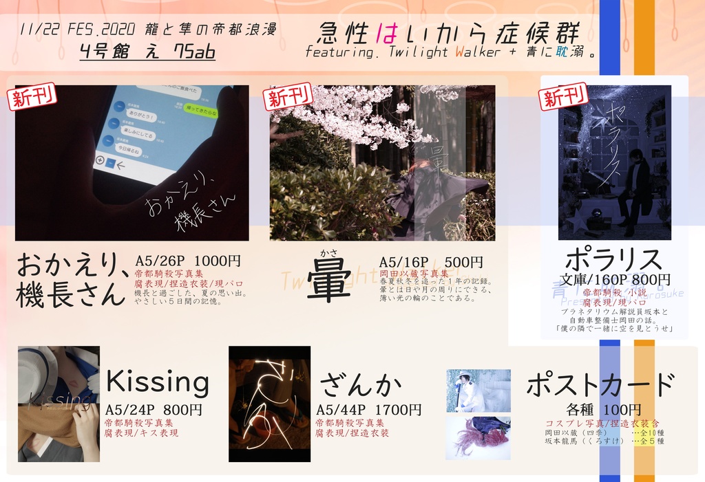 帝都騎殺コスプレフォトブック「おかえり、機長さん」