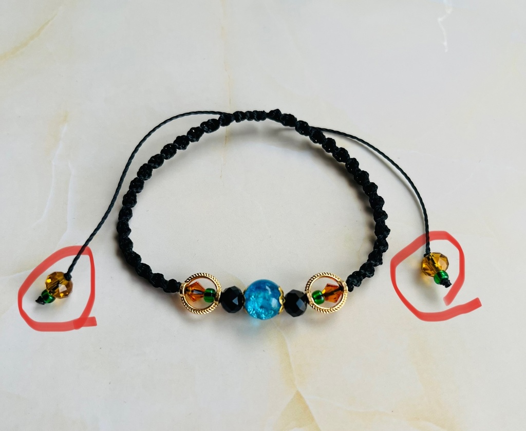 Mr.コンプレスイメージブレスレット(マクラメ)