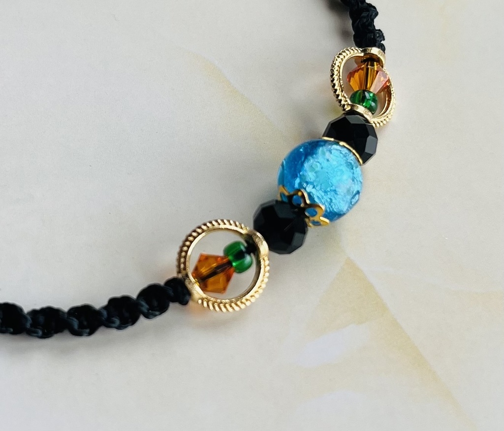 Mr.コンプレスイメージブレスレット(マクラメ)