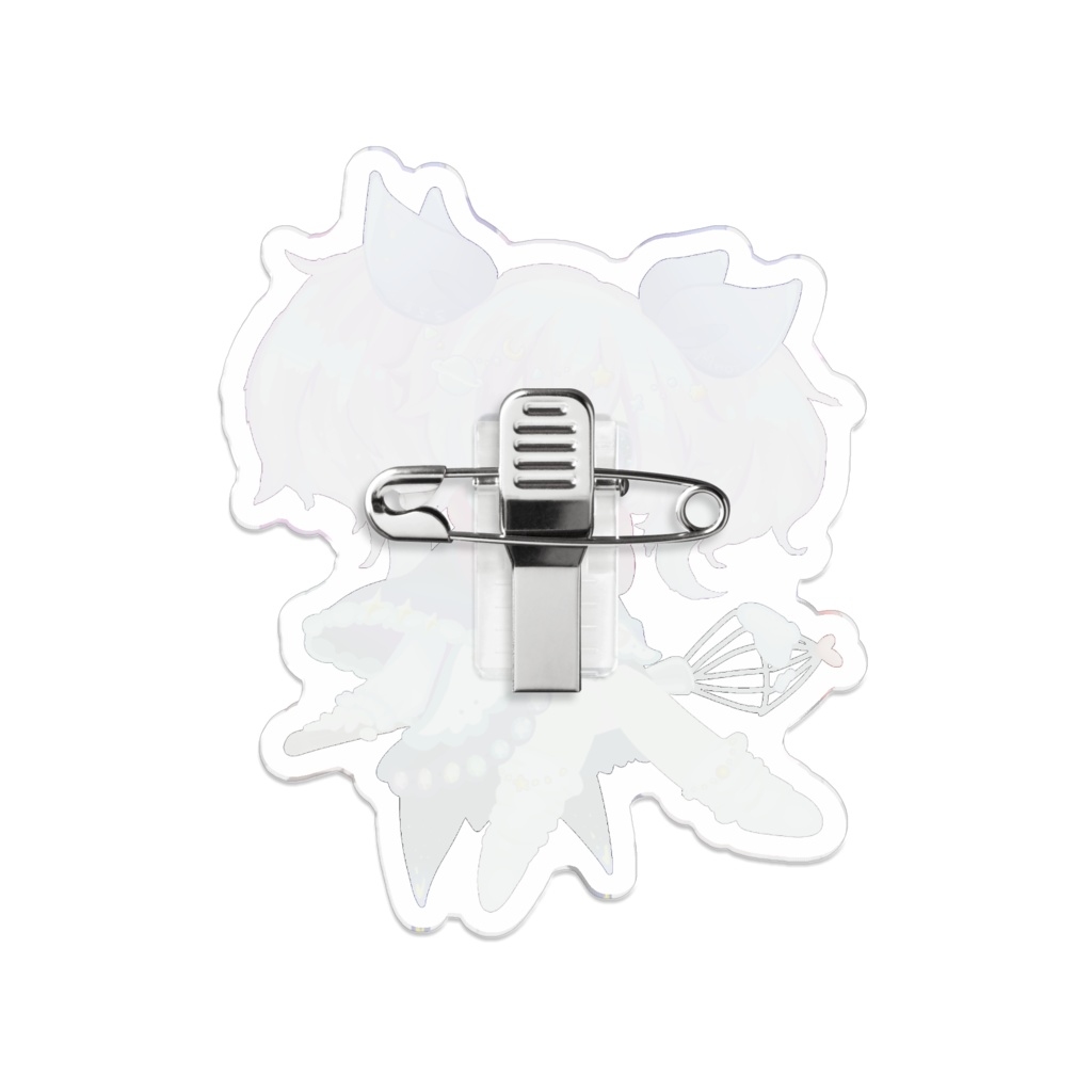 🎀70×70 バッジ(フチ透明)