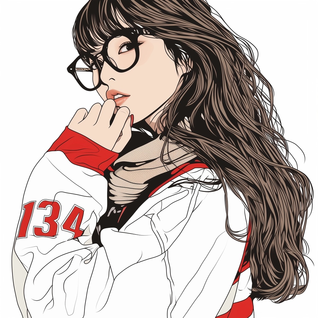 008メガネ女子