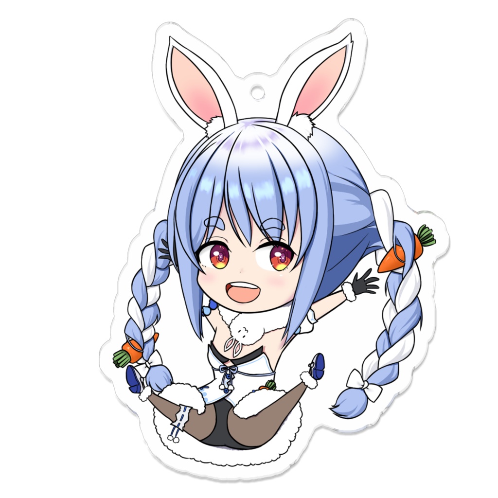 兎田ぺこら アクリルキーホルダー(非公式)