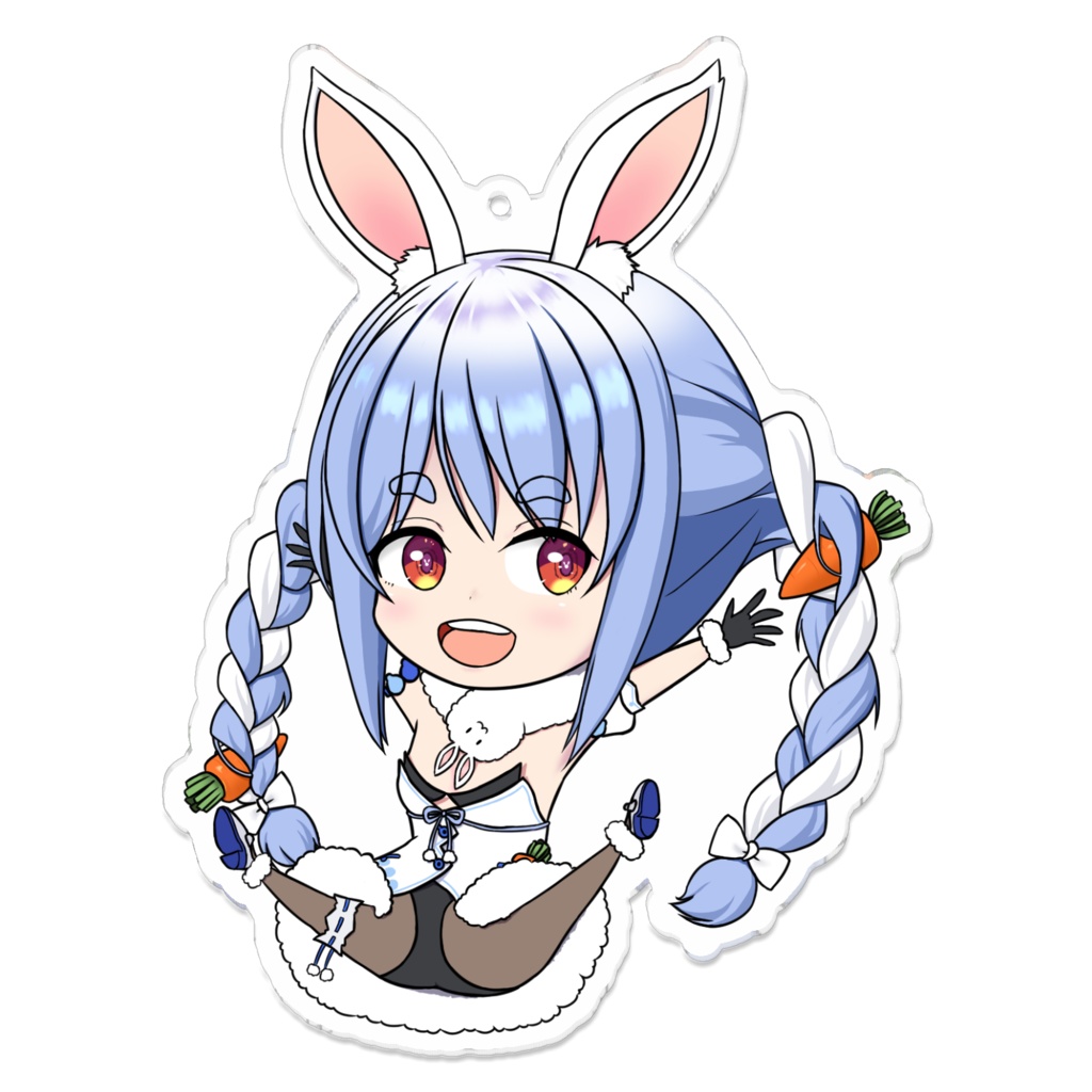 兎田ぺこら アクリルキーホルダー（非公式）