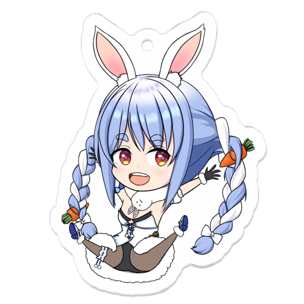 兎田ぺこら アクリルキーホルダー(非公式)